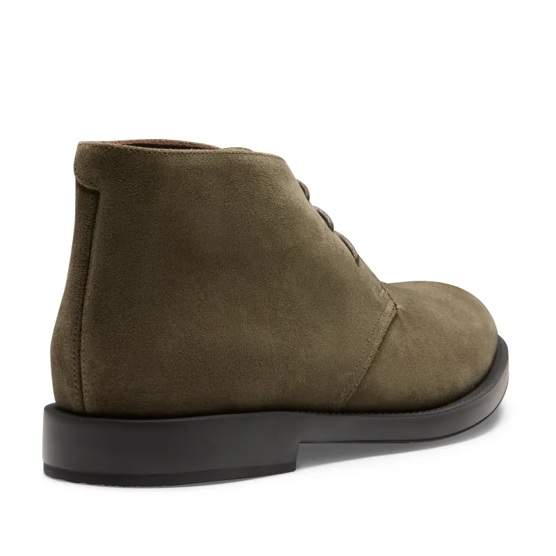 Desert boot in suede da uomo foresta made by Fratelli Rossetti