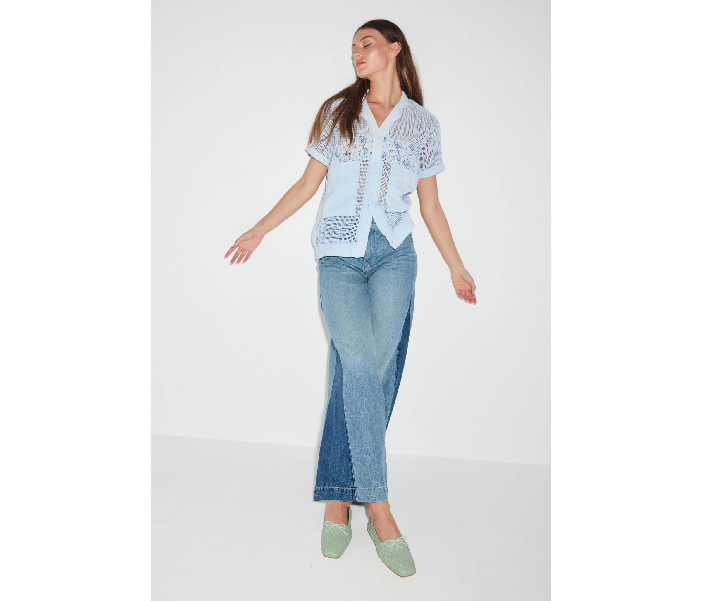 JADA SQUARE TOE BALLET FLAT sold by Freda Salvador product image thumbnail 5