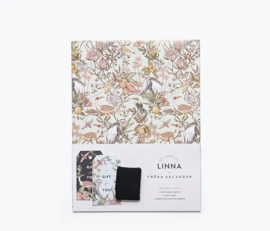 Treasure Trove Gift Wrap Set made by Freda Salvador