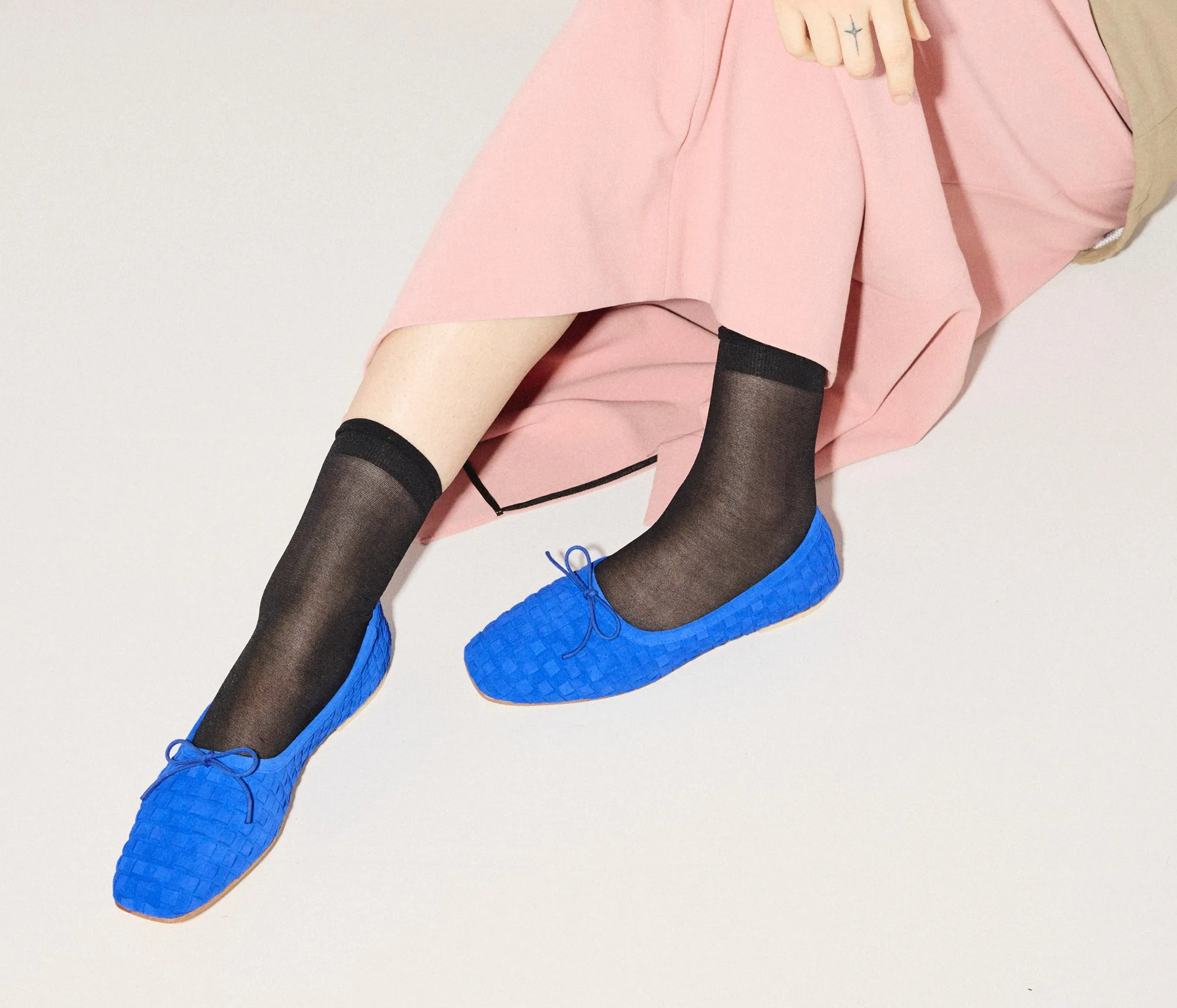 JADA SQUARE TOE BALLET FLAT sold by Freda Salvador product image thumbnail 2