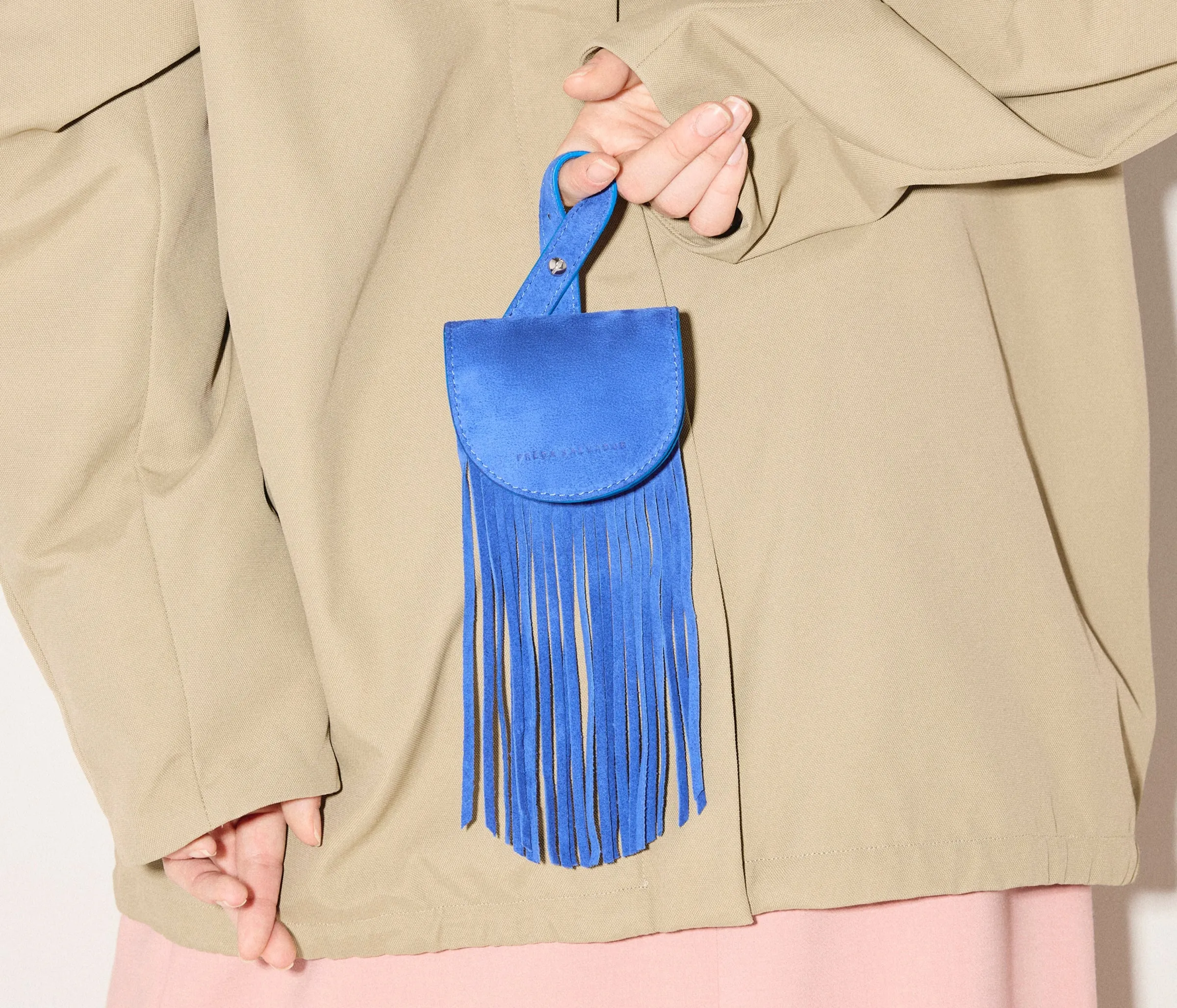 JONI FRINGE BAG CHARM sold by Freda Salvador product image thumbnail 2