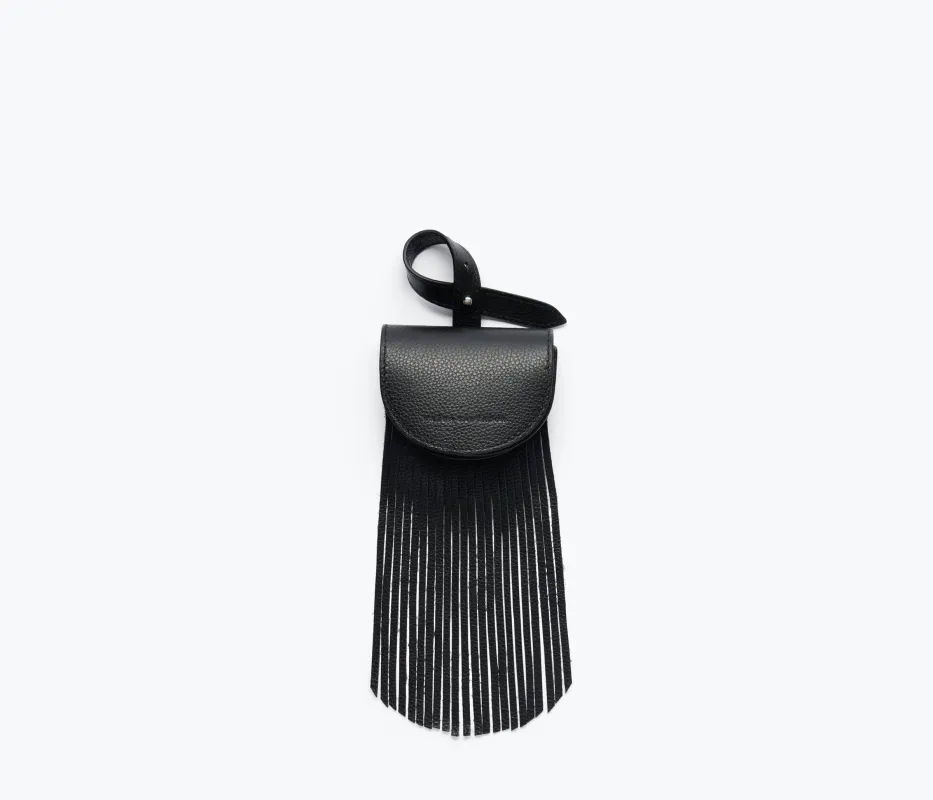JONI FRINGE BAG CHARM sold by Freda Salvador