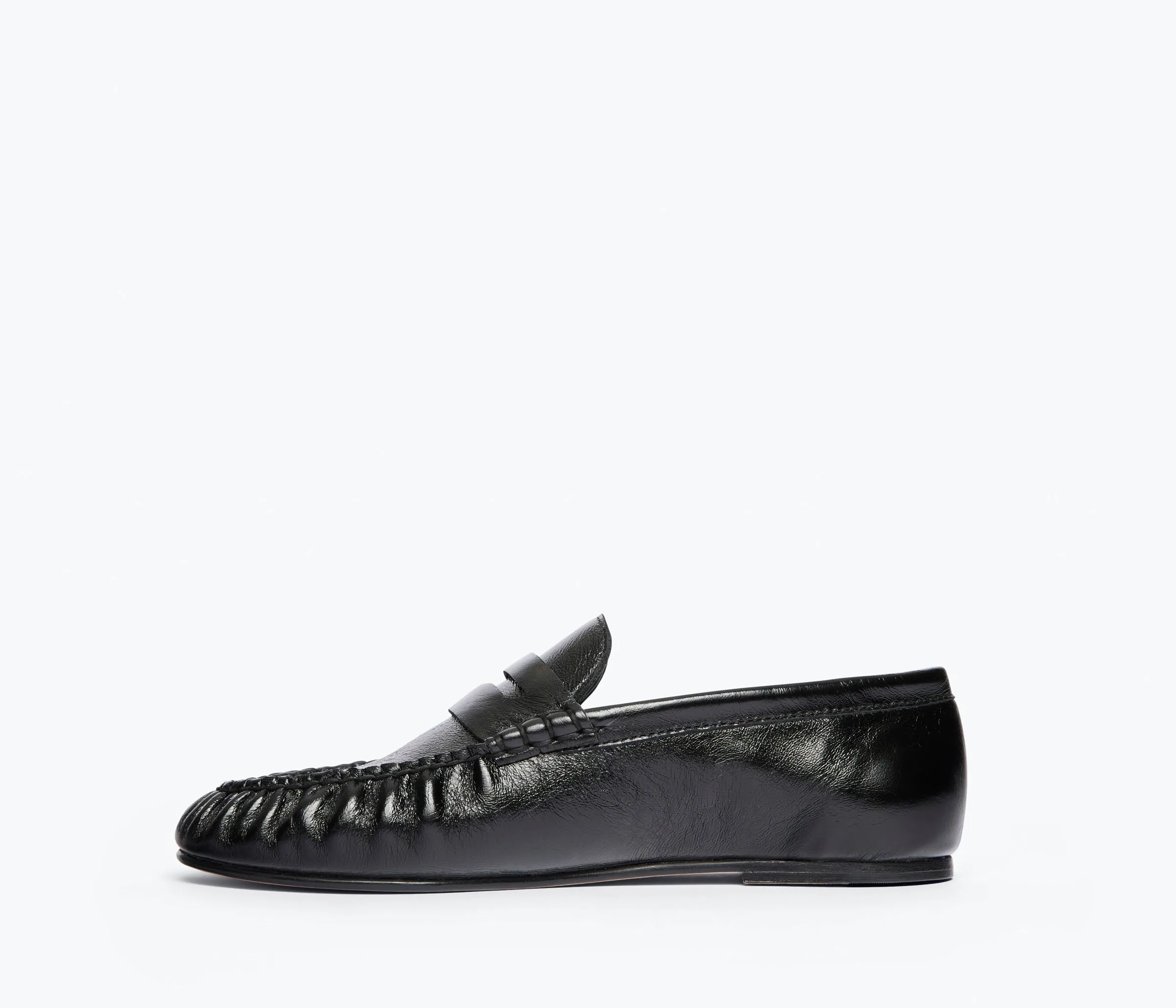SYDNEY RUCHED PENNY LOAFER sold by Freda Salvador product image thumbnail 4