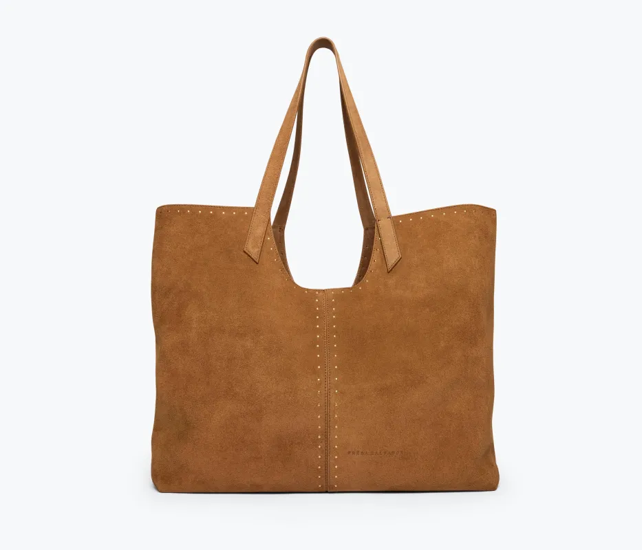 AVERY LARGE SUEDE TOTE sold by Freda Salvador