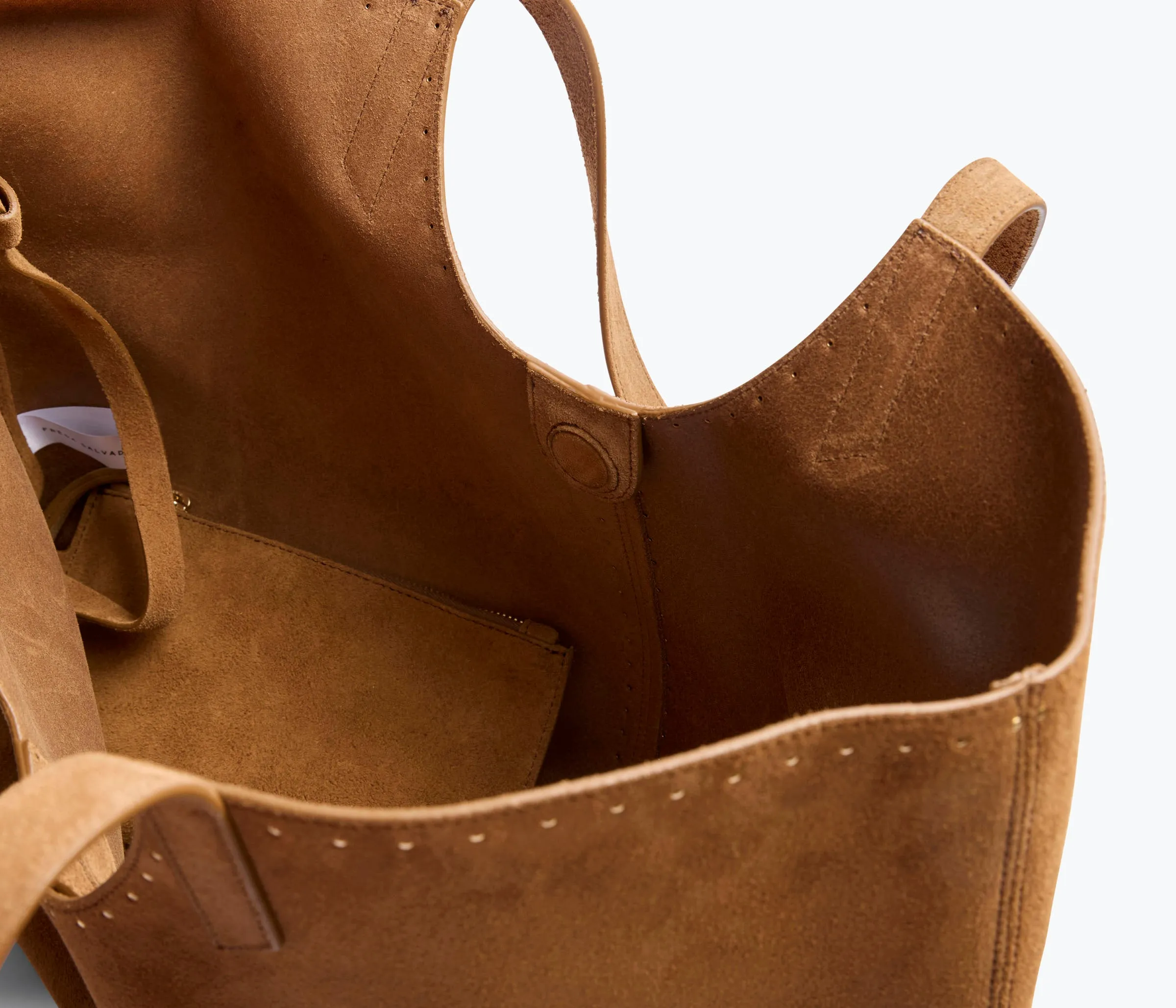 AVERY LARGE SUEDE TOTE sold by Freda Salvador product image thumbnail 3