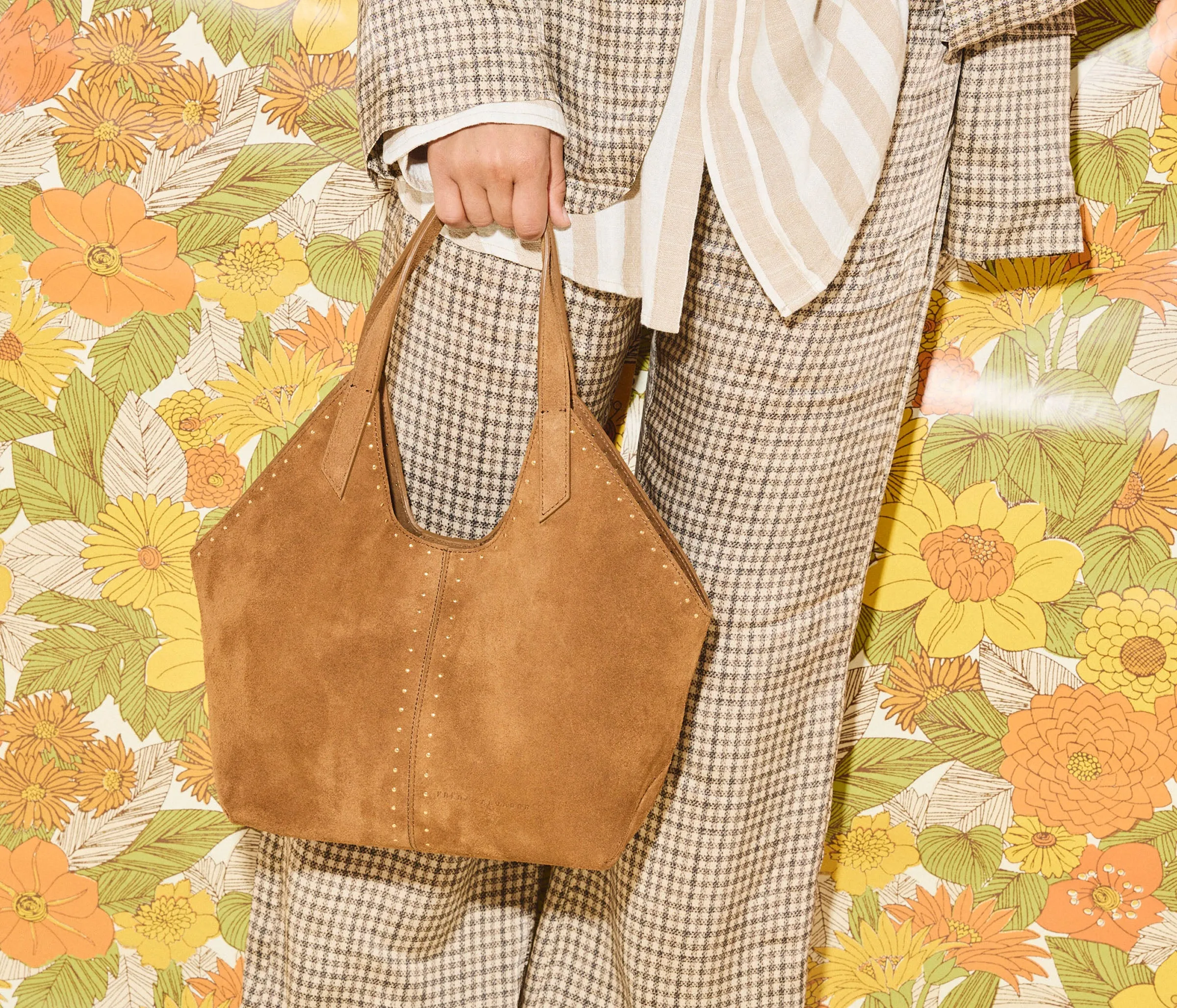 ABIGAIL SUEDE TOTE sold by Freda Salvador product image thumbnail 2