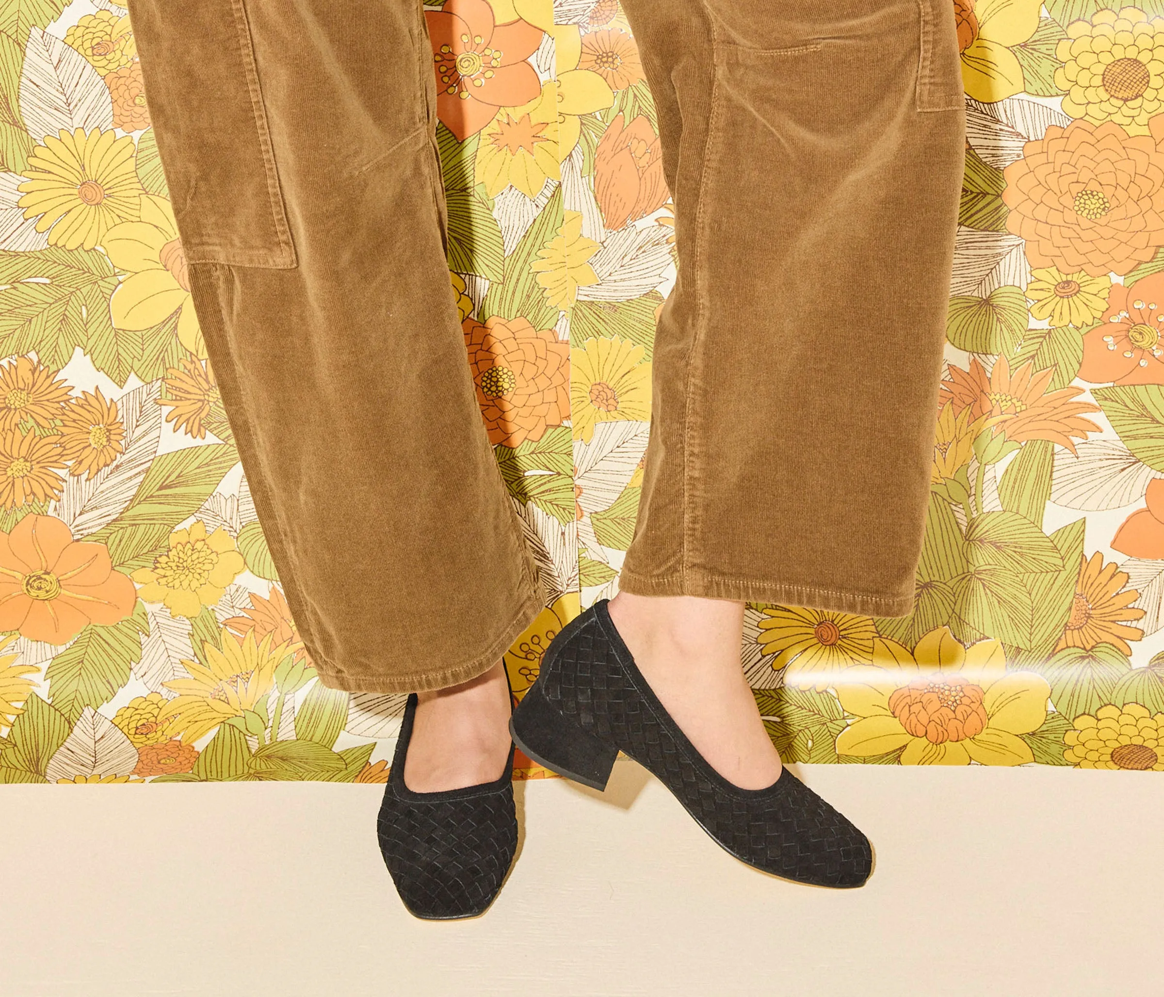 JAYLA WOVEN BALLET HEEL sold by Freda Salvador product image thumbnail 2