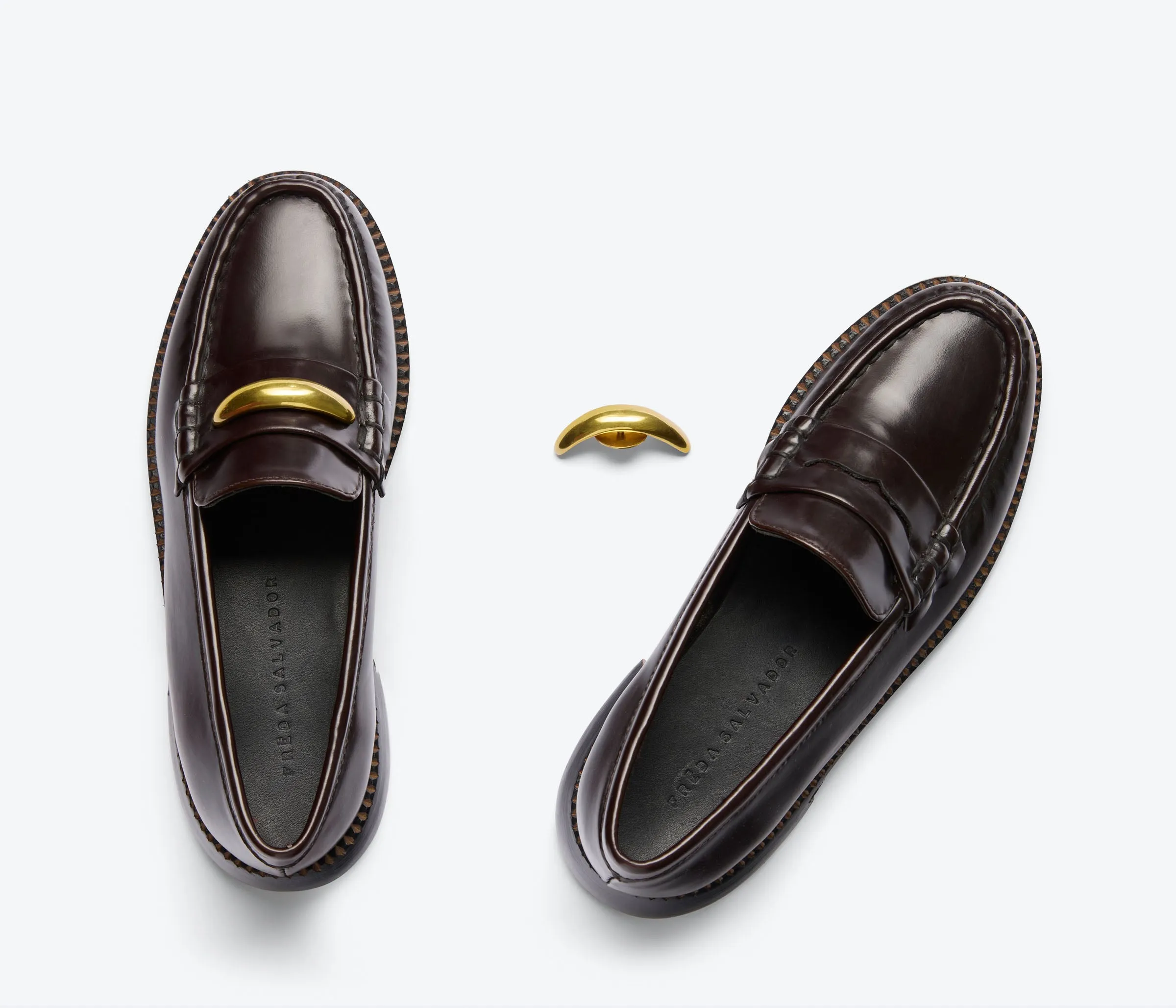 CRESCENT LOAFER CHARM sold by Freda Salvador product image thumbnail 2