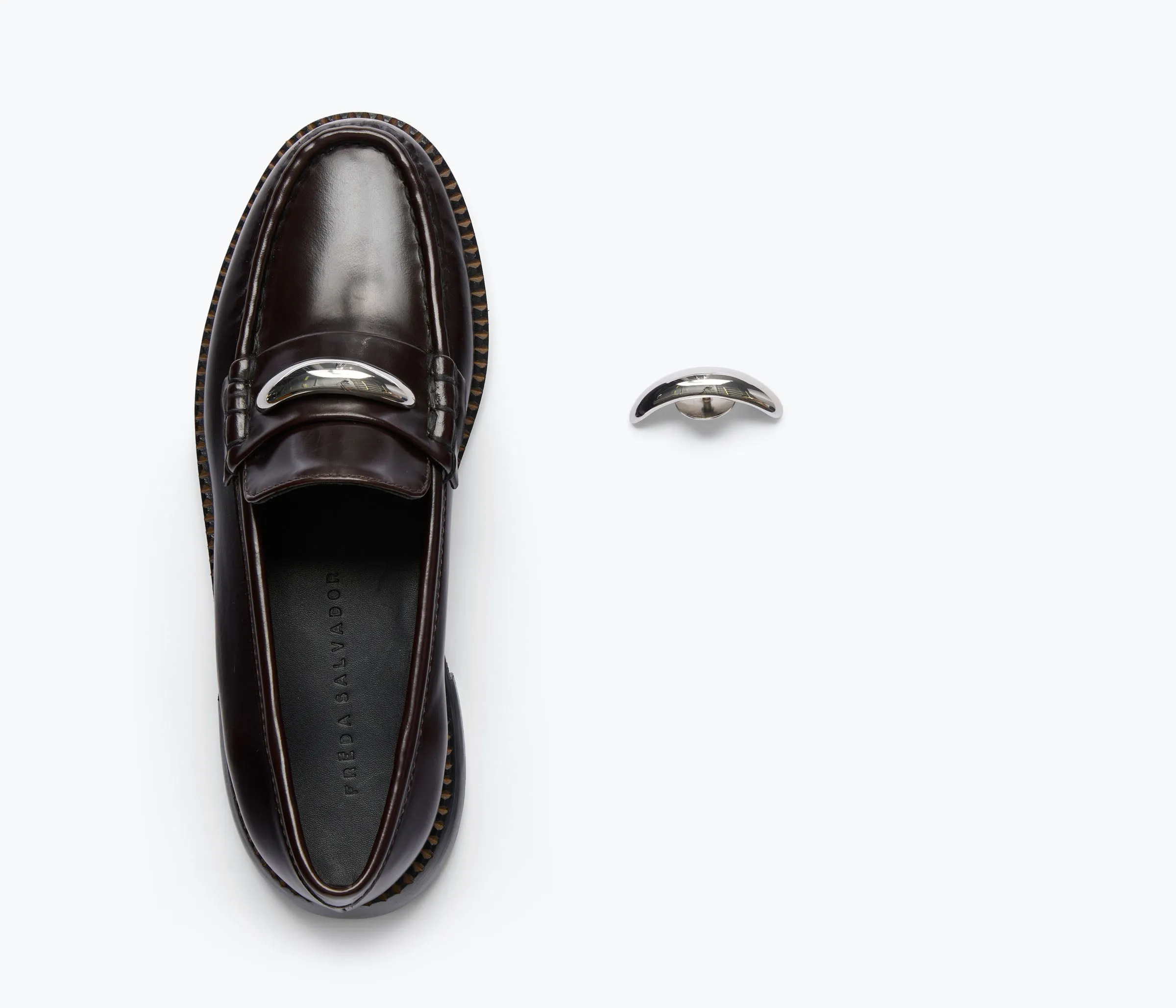 CRESCENT LOAFER CHARM sold by Freda Salvador product image thumbnail 5