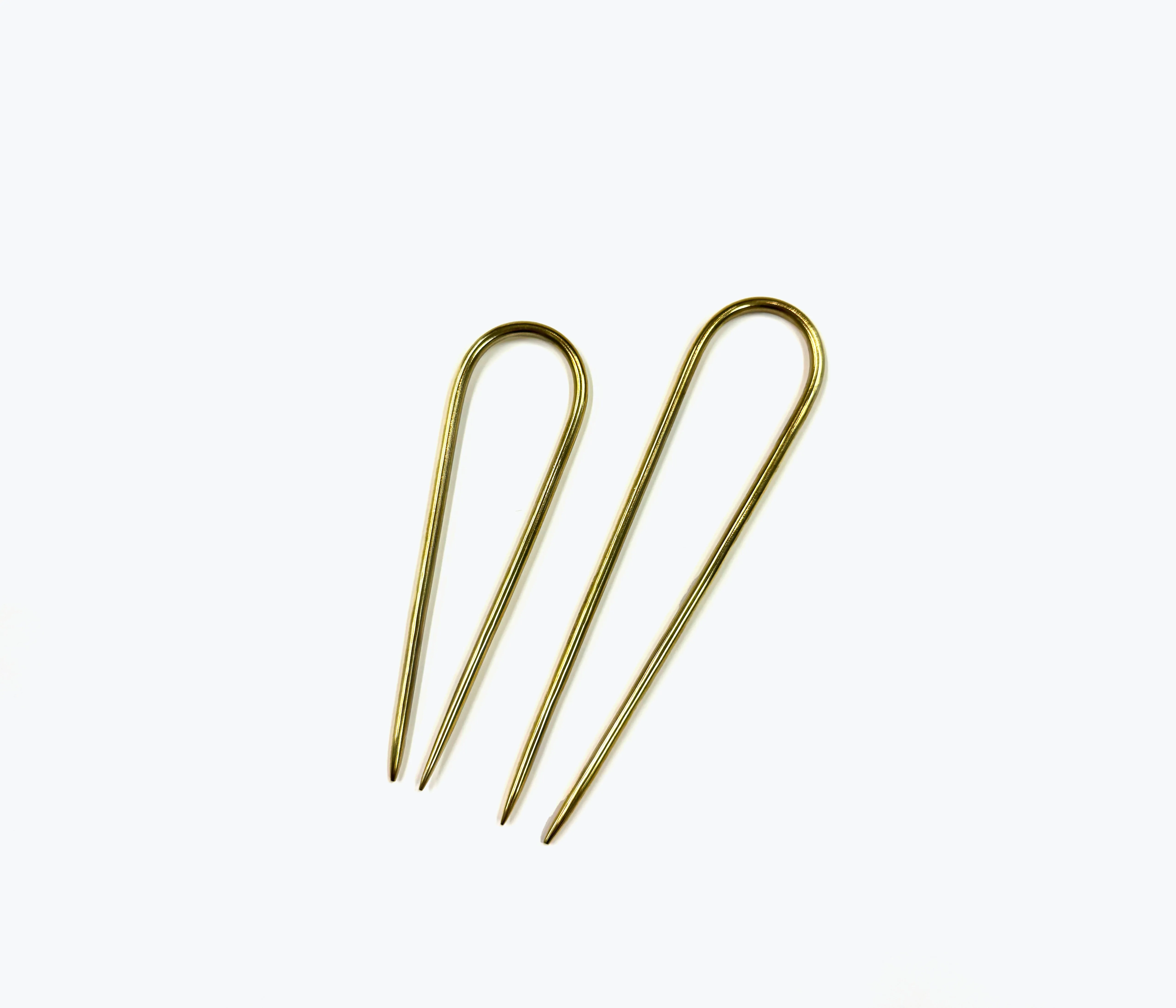 NATALIE BORTON DESIGNS BRASS FRENCH PIN sold by Freda Salvador product image thumbnail 3