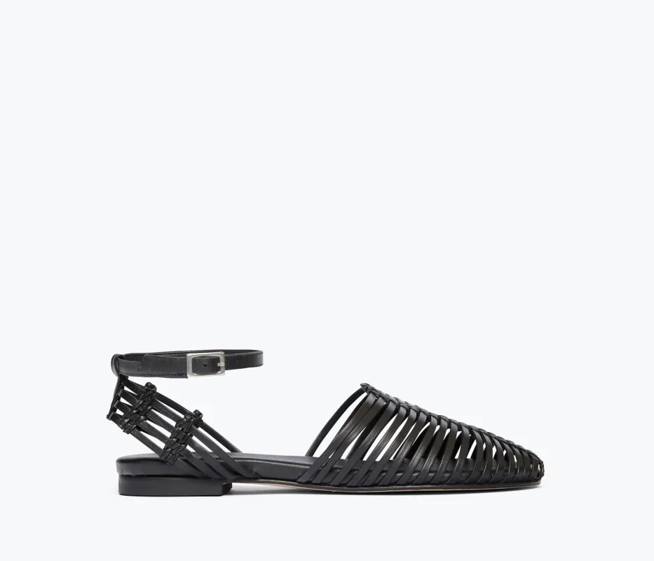 BLAKE CAGED WOVEN FLAT sold by Freda Salvador
