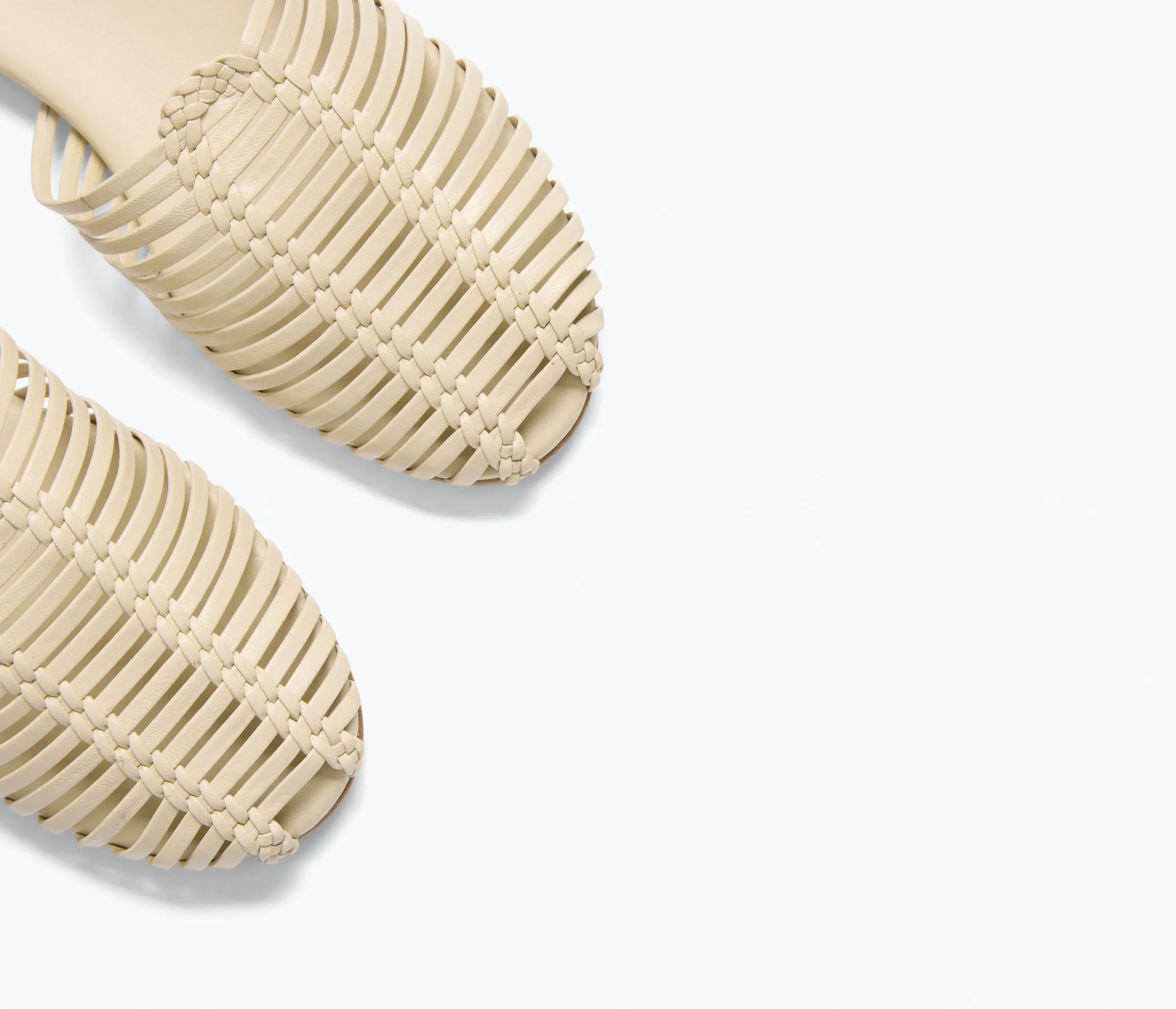 BLAKE CAGED WOVEN FLAT sold by Freda Salvador product image thumbnail 2