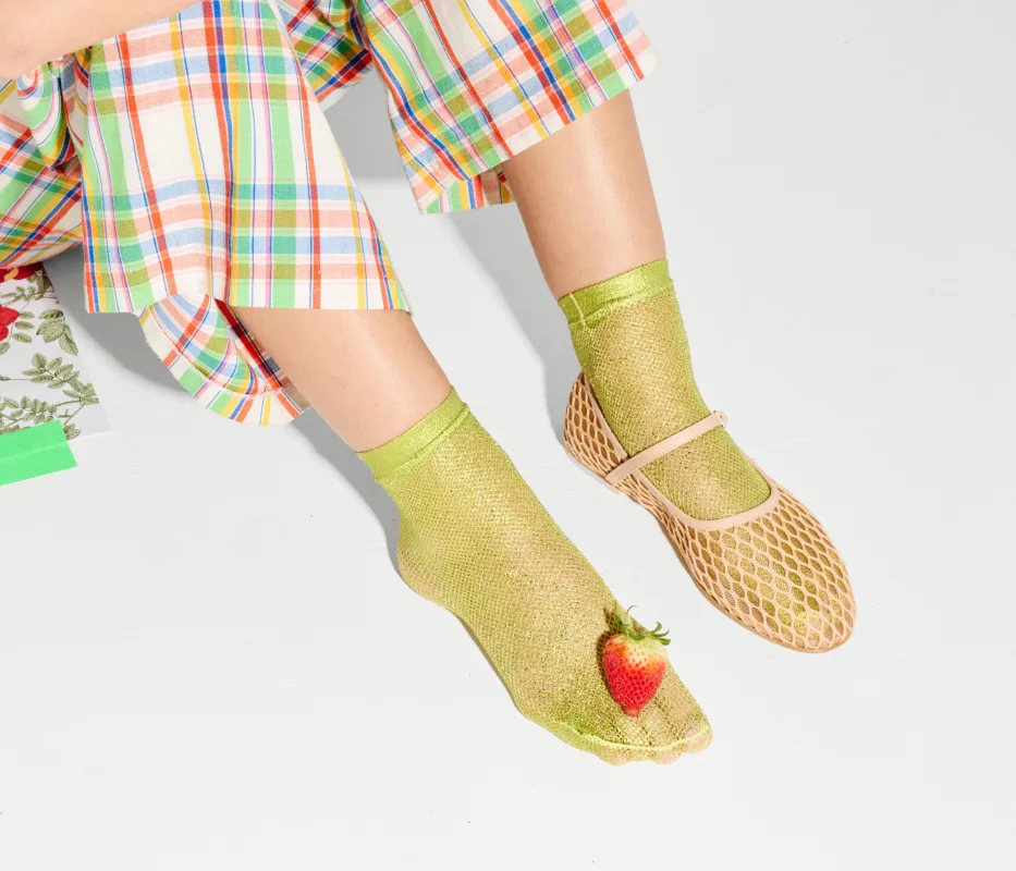 NET LAMINATED SOCKS sold by Freda Salvador