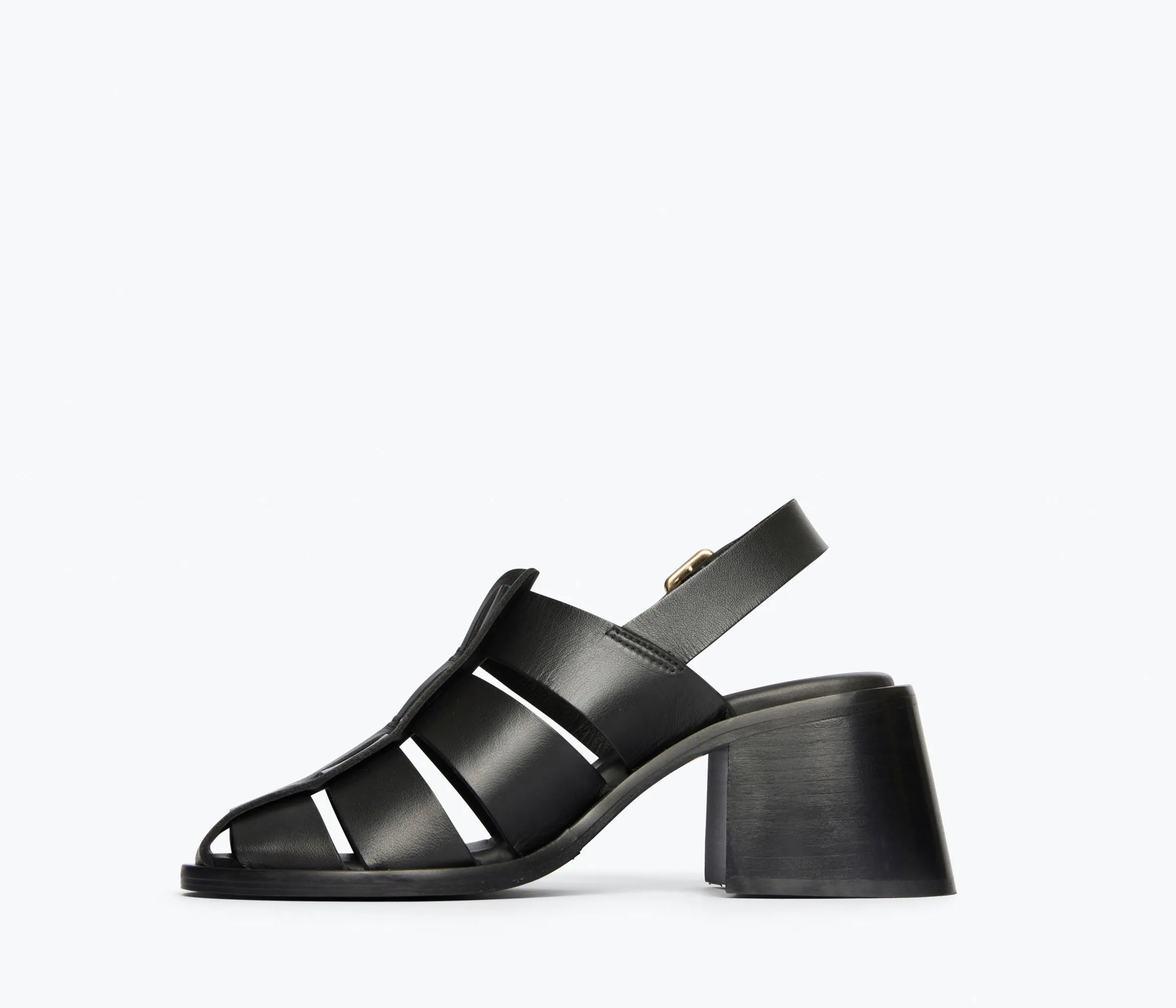 JULIETA FISHERMAN BLOCK HEEL sold by Freda Salvador product image thumbnail 3