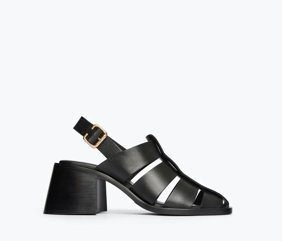 JULIETA FISHERMAN BLOCK HEEL sold by Freda Salvador