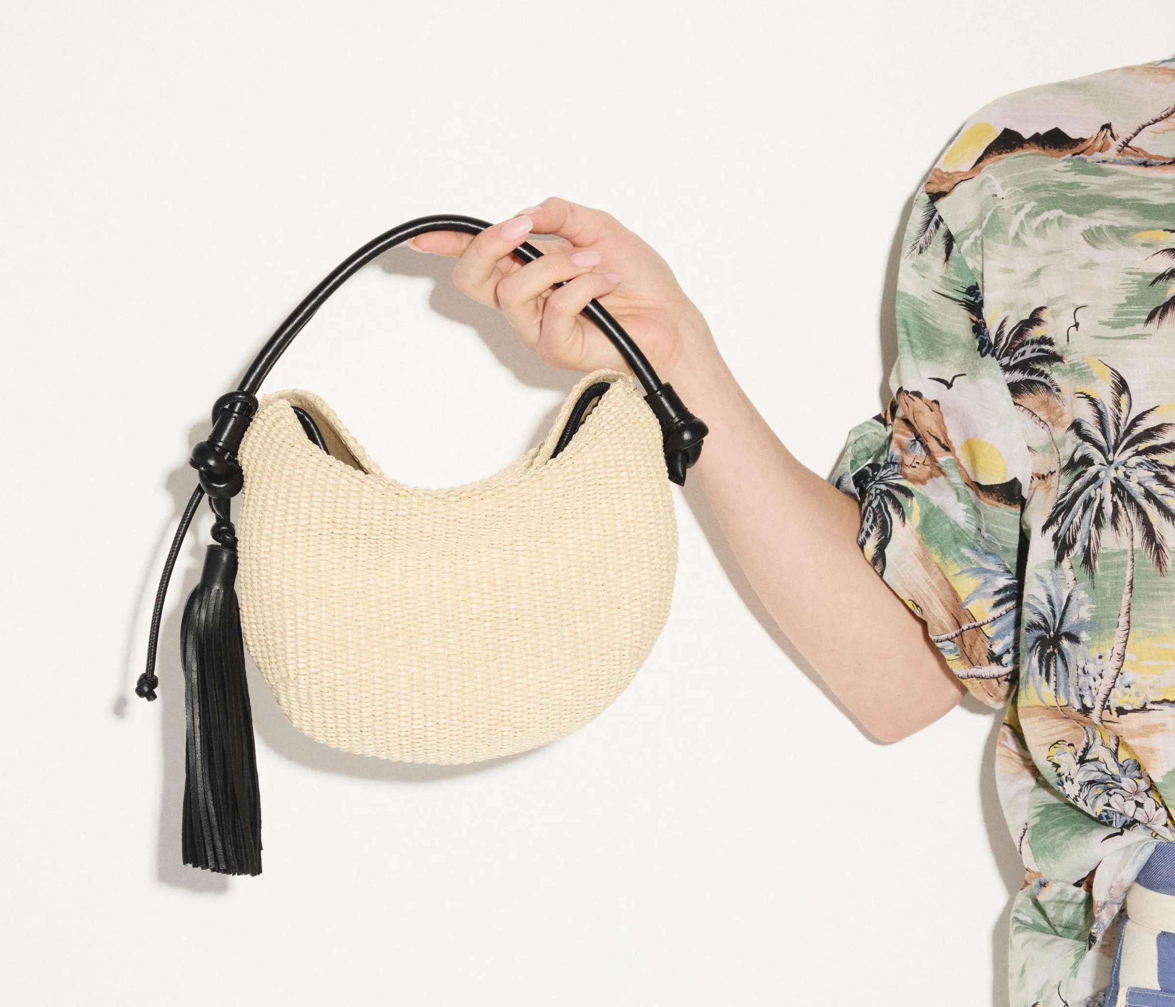 ELIS MINI CRESCENT BAG sold by Freda Salvador product image thumbnail 3