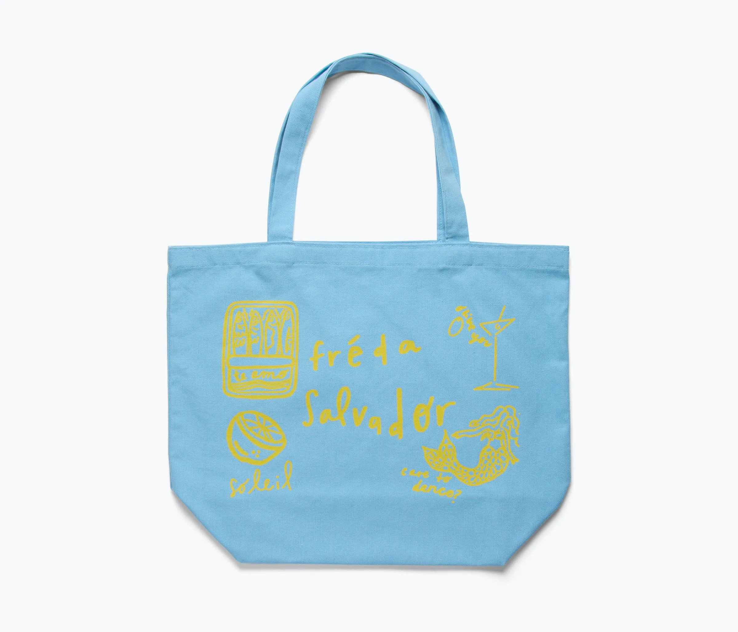 Limited Edition Illustrated Tote sold by Freda Salvador