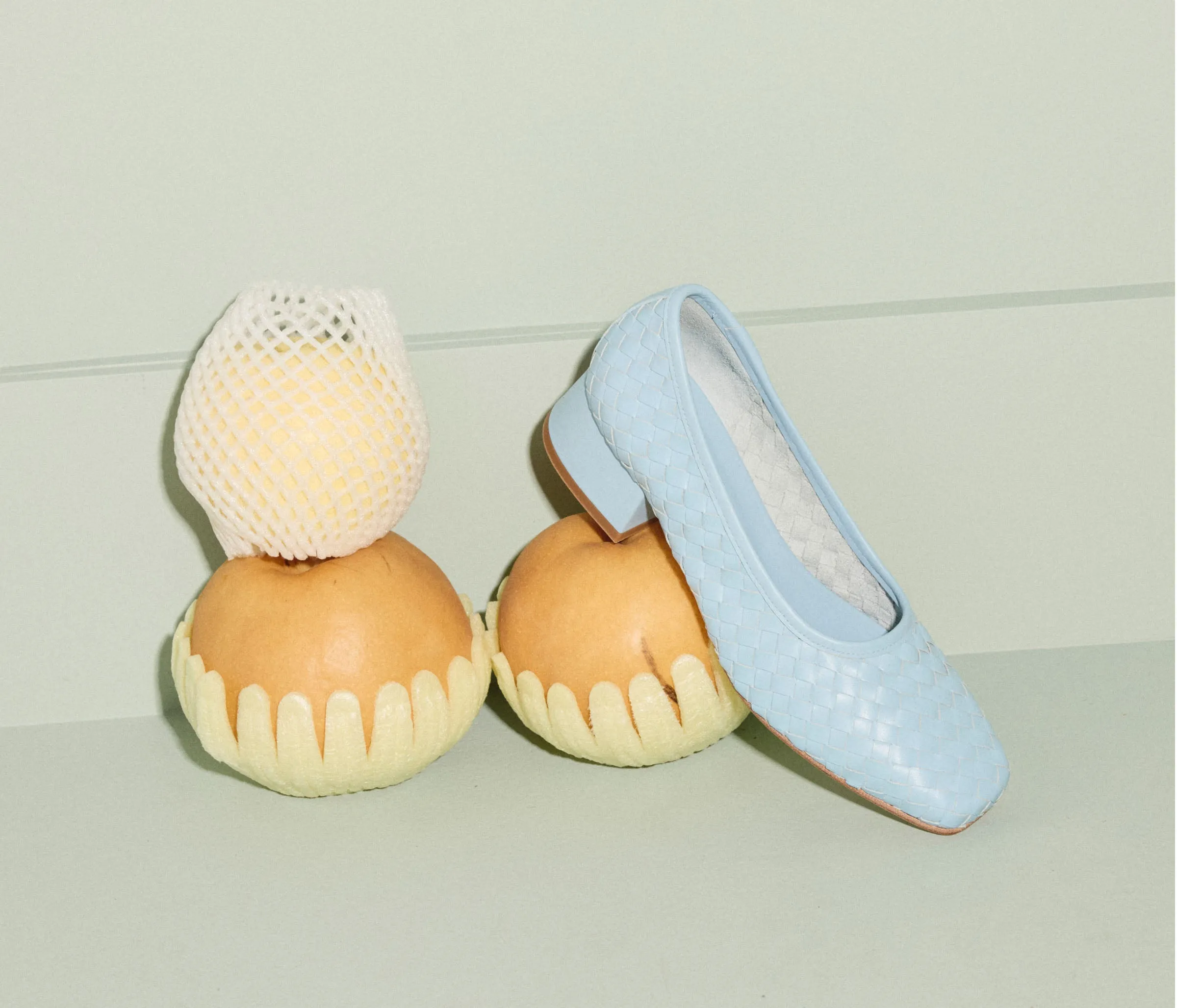 JAYLA WOVEN BALLET HEEL sold by Freda Salvador product image thumbnail 2