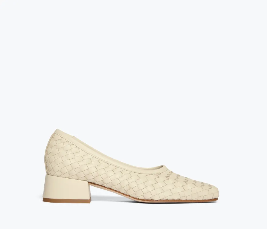 JAYLA WOVEN BALLET HEEL sold by Freda Salvador