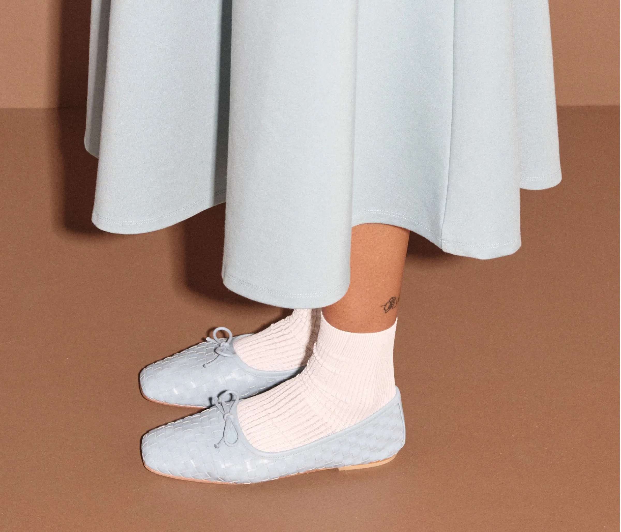 JADA SQUARE TOE BALLET FLAT sold by Freda Salvador product image thumbnail 2