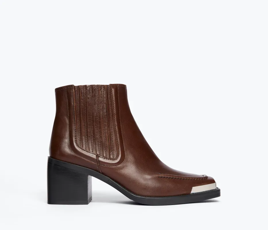 AMELIE SQUARE TOE ANKLE BOOT sold by Freda Salvador