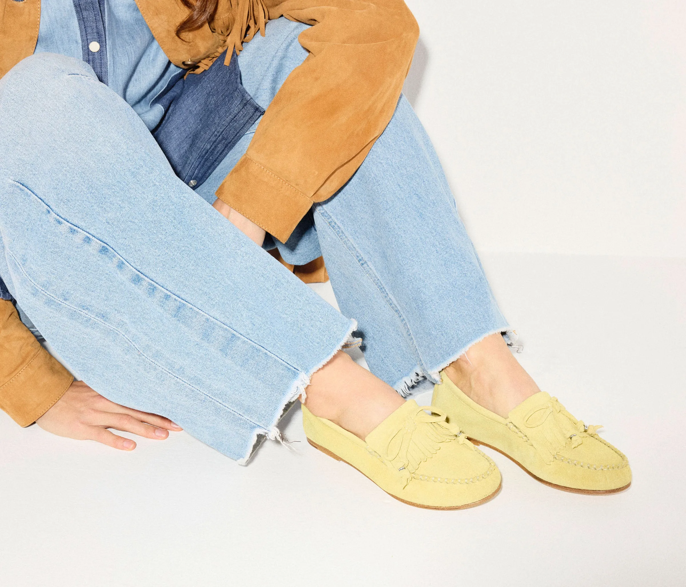 CELESTE FRINGE LOAFER sold by Freda Salvador product image thumbnail 2