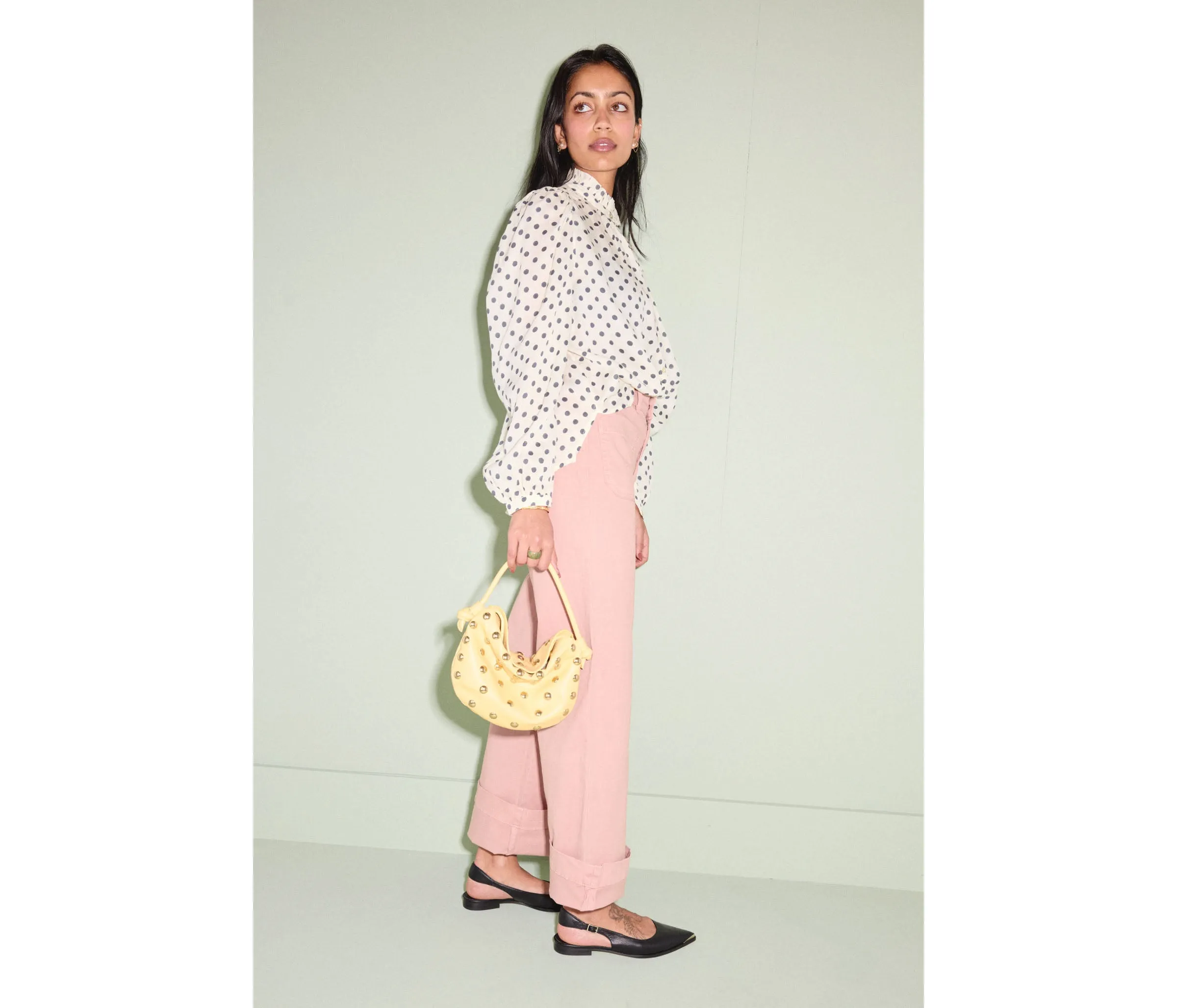 ELIS MINI CRESCENT BAG sold by Freda Salvador product image thumbnail 2