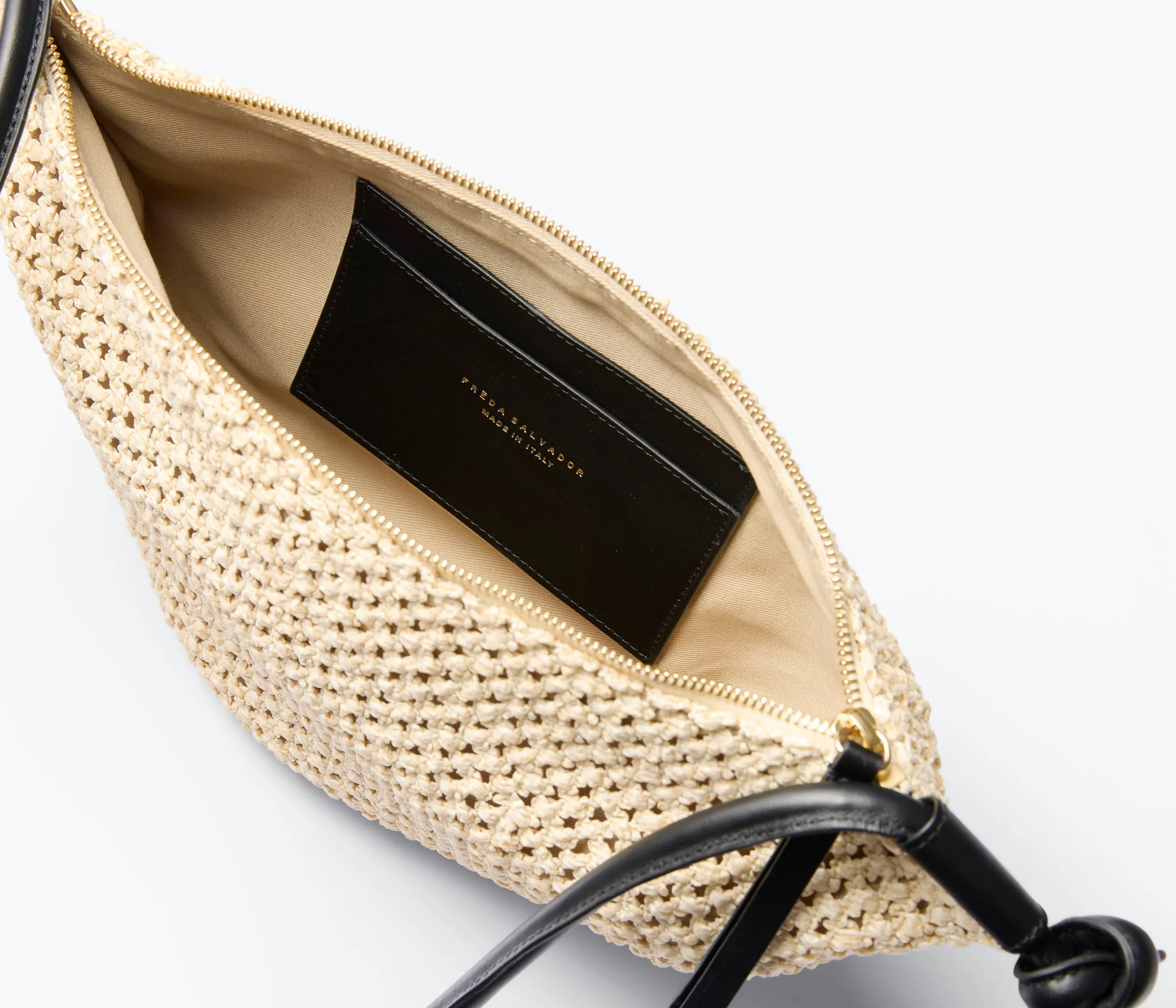 ELODIE CRESCENT BAG sold by Freda Salvador product image thumbnail 3