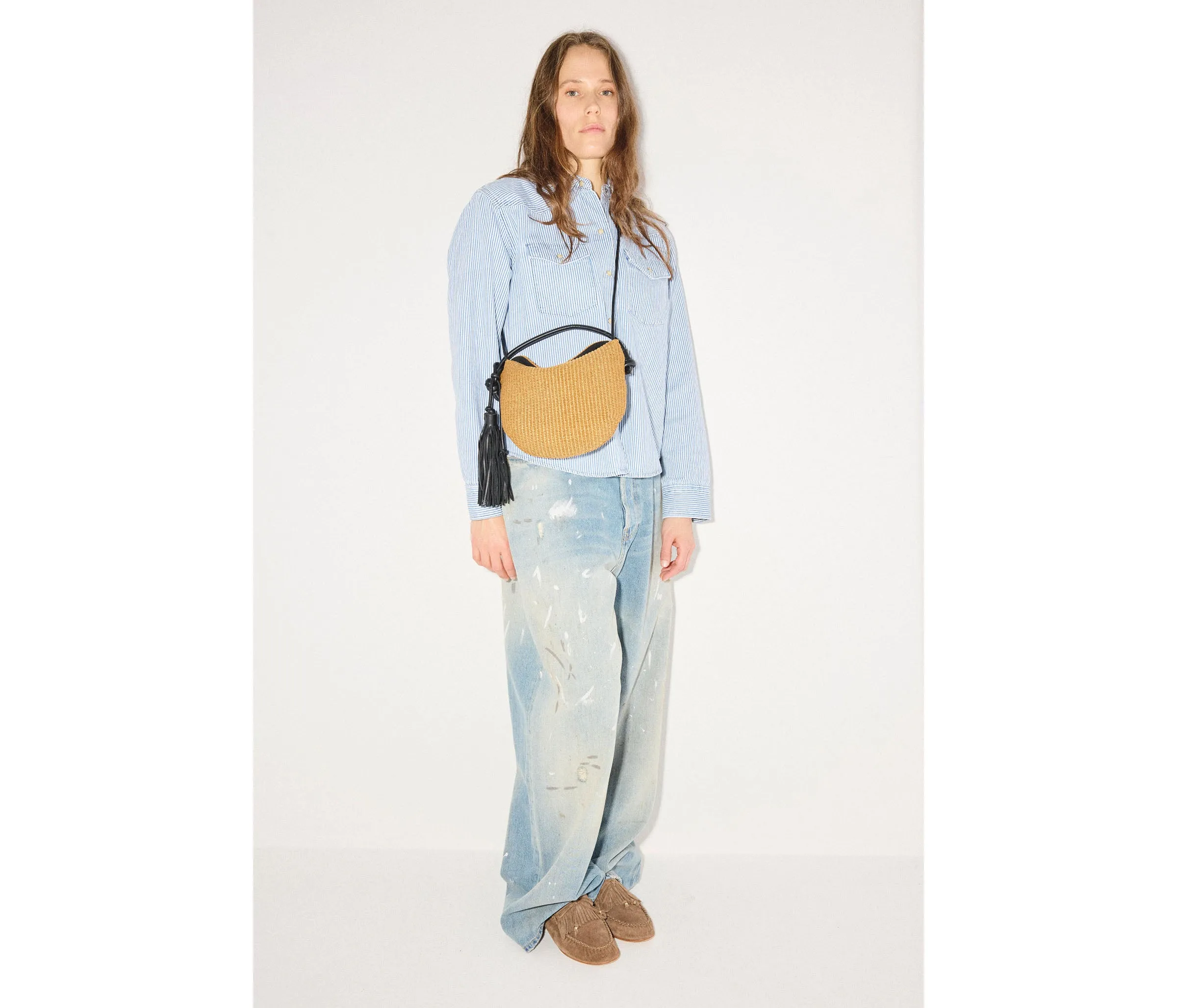 ELIS MINI CRESCENT BAG sold by Freda Salvador product image thumbnail 3