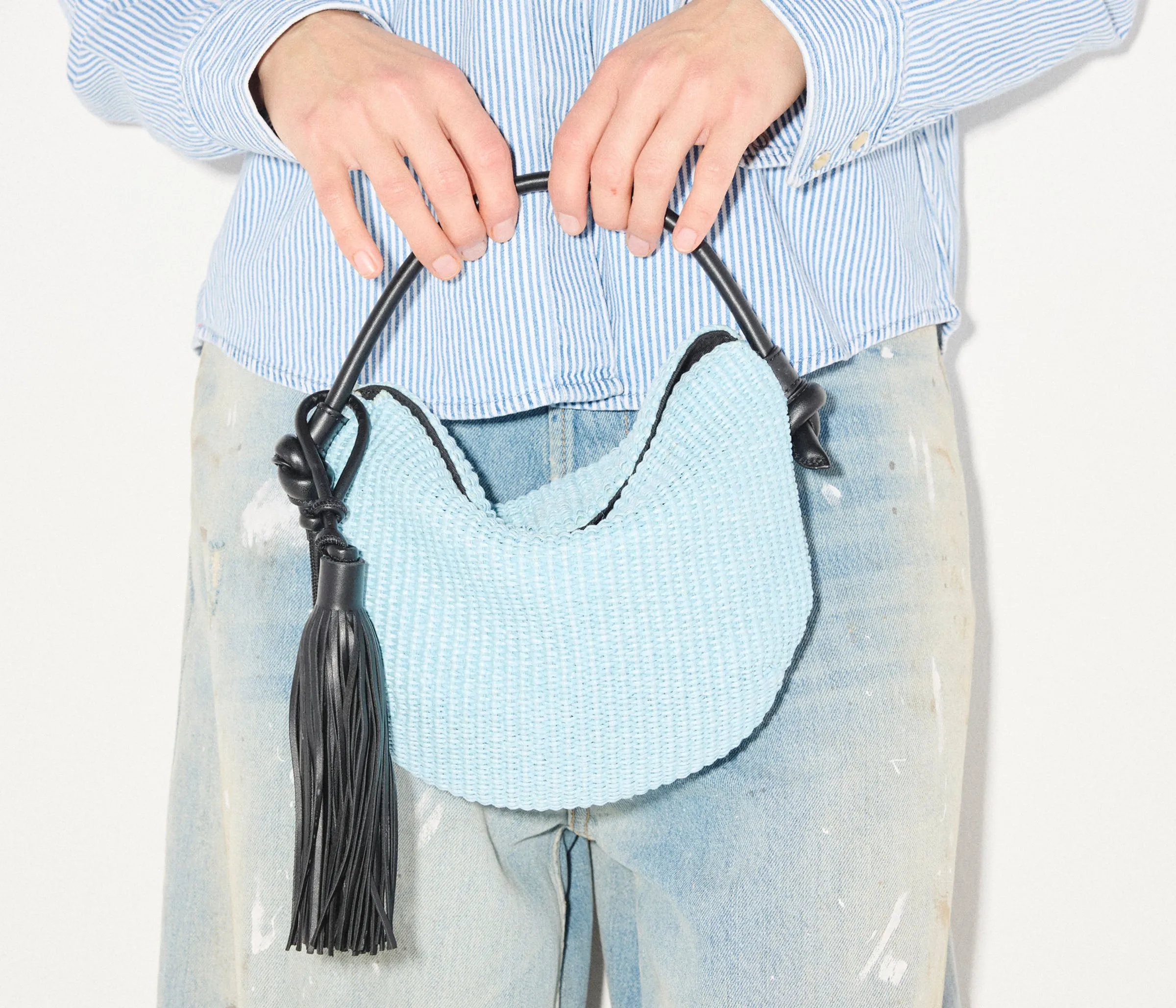 ELIS MINI CRESCENT BAG sold by Freda Salvador product image thumbnail 2