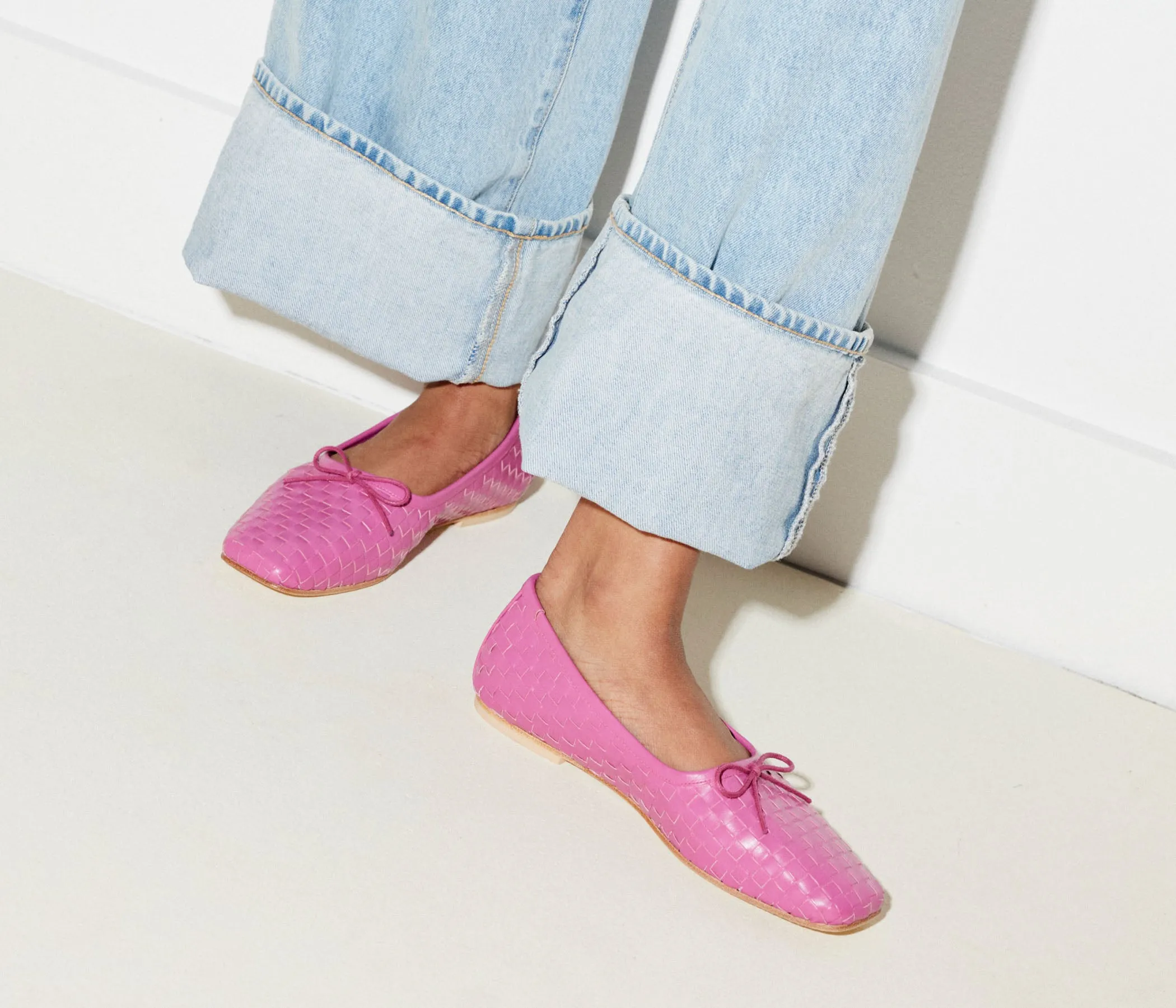 JADA SQUARE TOE BALLET FLAT sold by Freda Salvador product image thumbnail 2