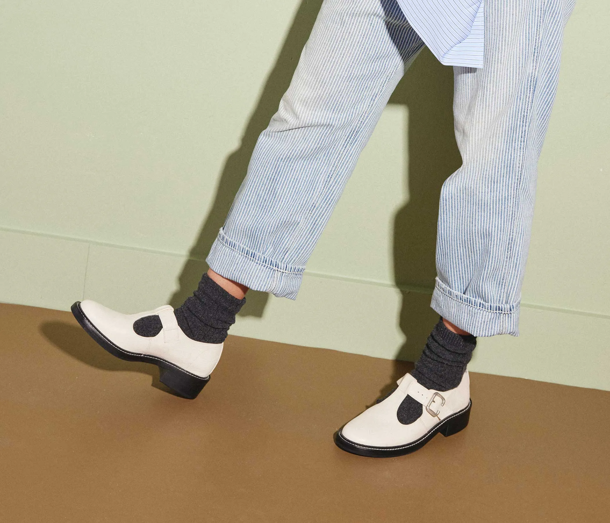 HELEN T-STRAP LOAFER sold by Freda Salvador product image thumbnail 2