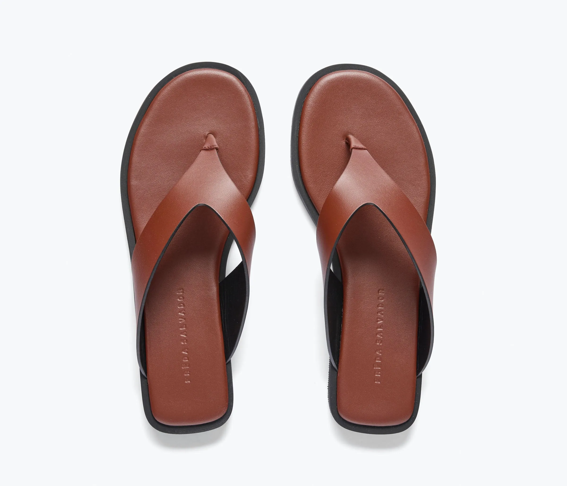 HALLE LEATHER THONG SANDAL sold by Freda Salvador product image thumbnail 5