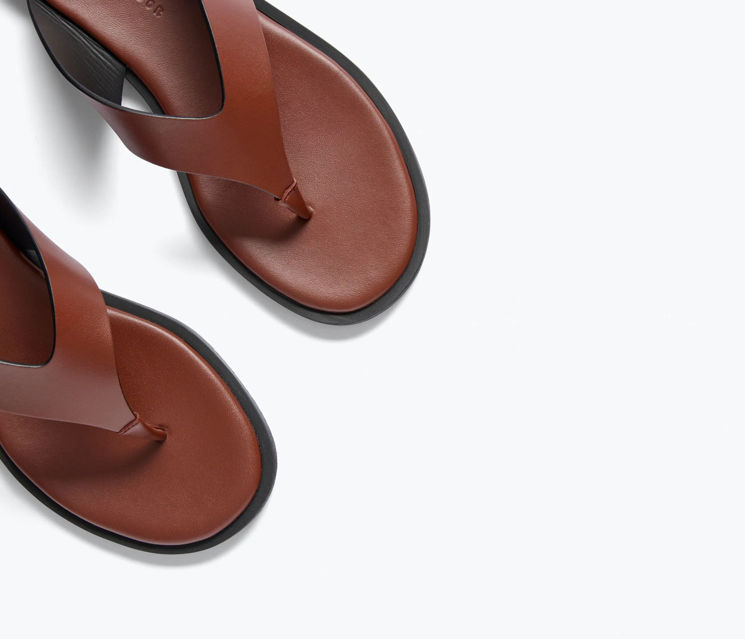 HALLE LEATHER THONG SANDAL sold by Freda Salvador product image thumbnail 4