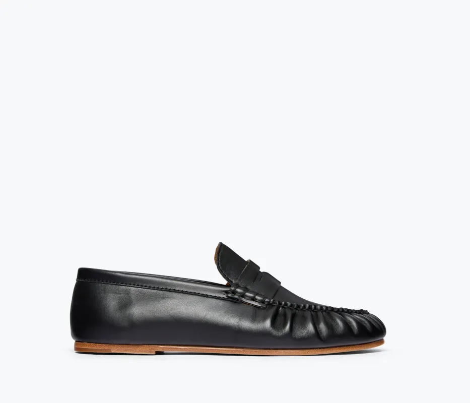 SYDNEY RUCHED PENNY LOAFER made by Freda Salvador