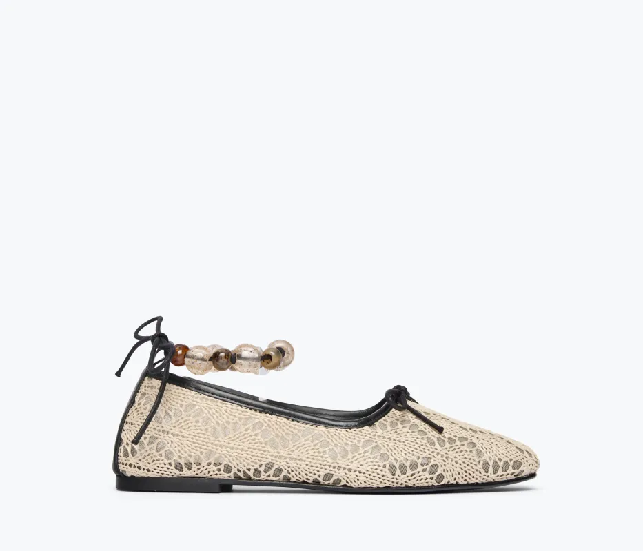 FS X LORNA MURRAY JADA SQUARE TOE BALLET FLAT made by Freda Salvador