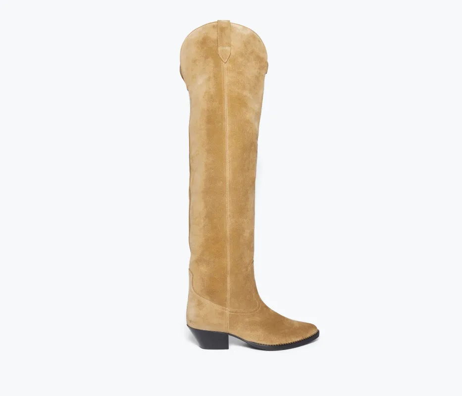MOLLY WESTERN KNEE HIGH BOOT made by Freda Salvador