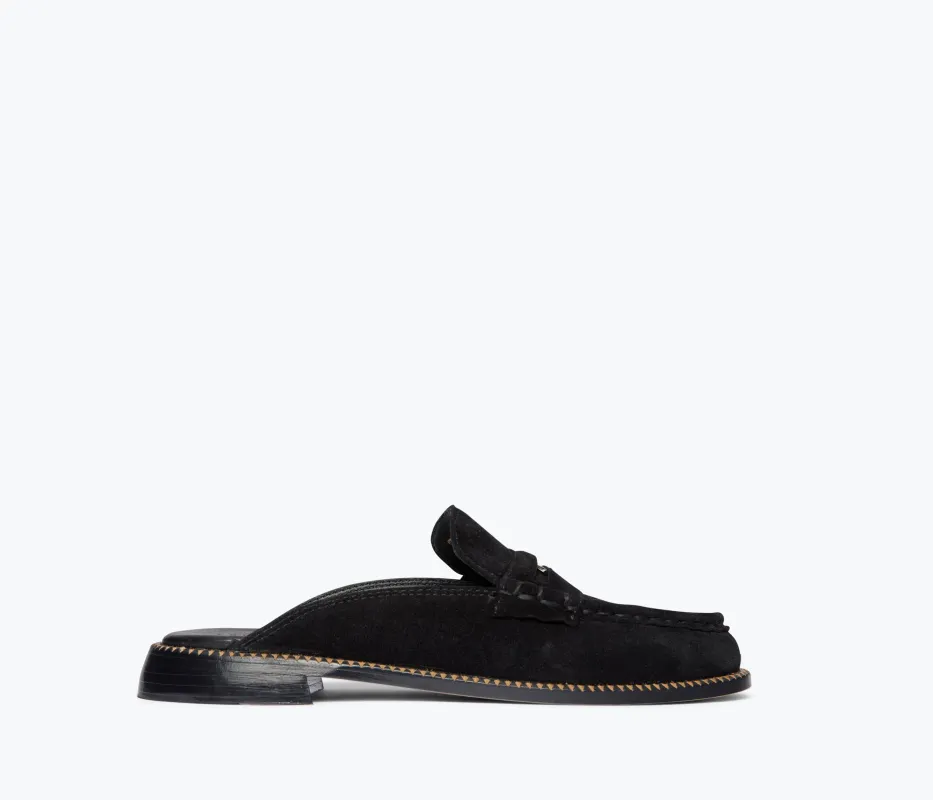 TEMI SUEDE LOAFER MULE made by Freda Salvador