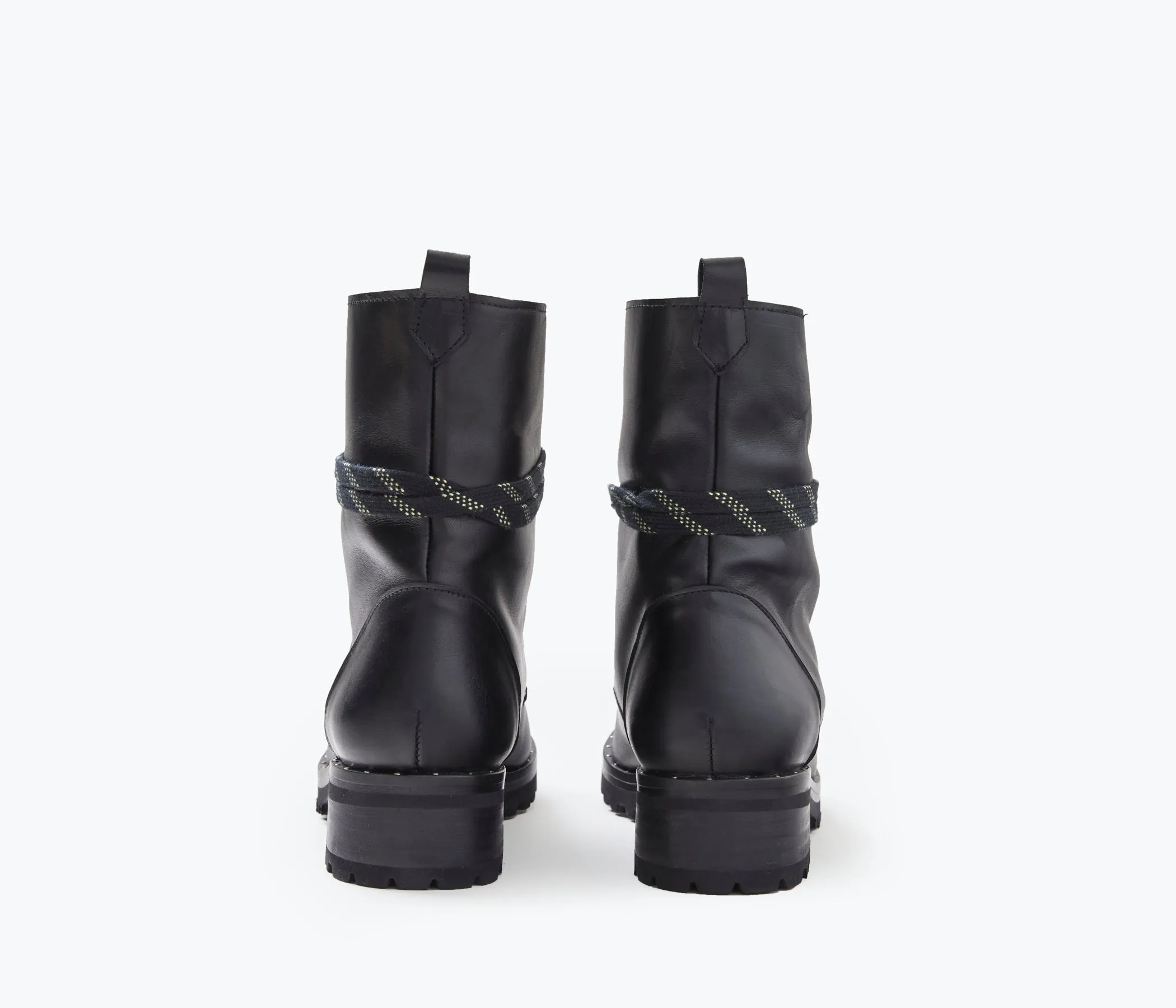HIKE SHEARLING COMBAT BOOT sold by Freda Salvador product image thumbnail 4