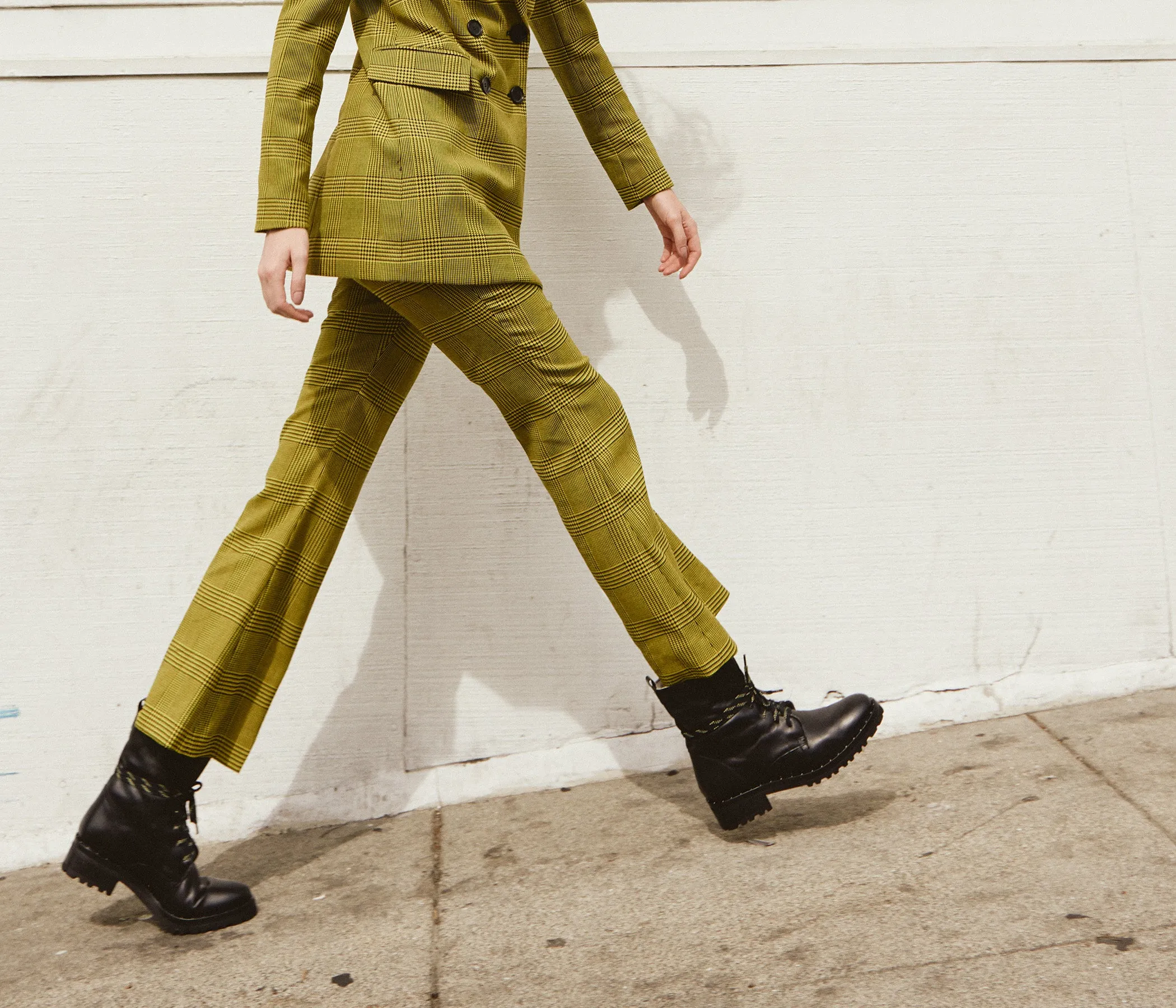 HIKE SHEARLING COMBAT BOOT sold by Freda Salvador product image thumbnail 2