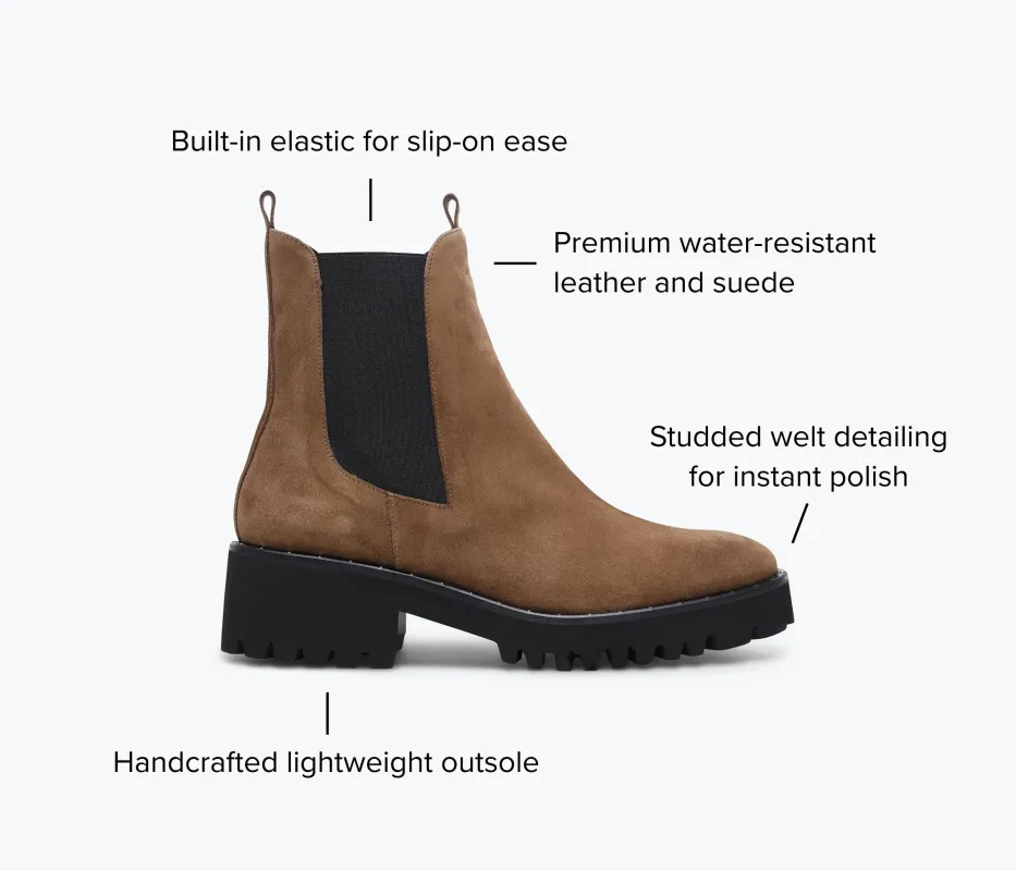 BROOKE RAIN RESISTANT BOOT made by Freda Salvador