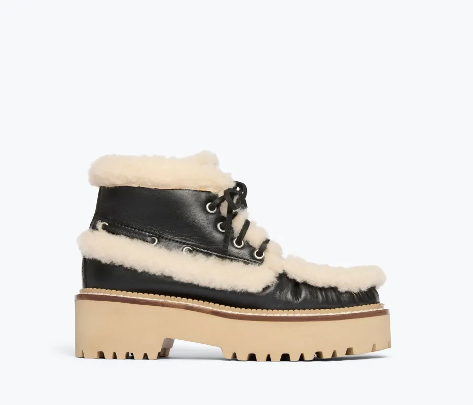 DAKOTA SHEARLING BOOT made by Freda Salvador