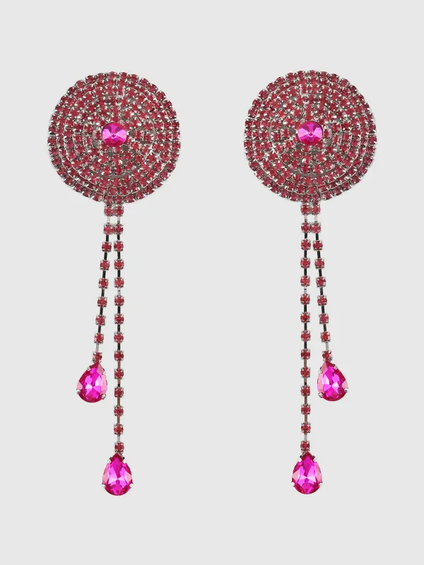 Ziggy Rhinestone Cone & Dangle Pasties sold by Frederick's of Hollywood