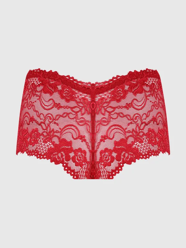 Kirsten Lace Cheeky sold by Frederick's of Hollywood