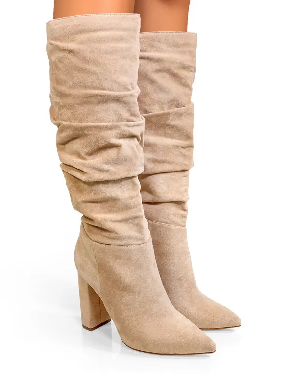 Leanne Slouchy Boot sold by Frederick's of Hollywood