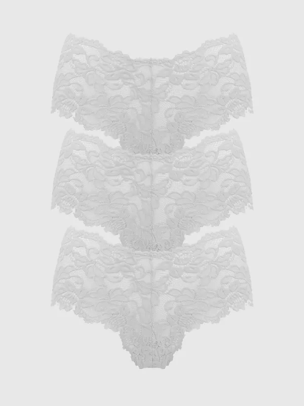 Jessica Lace Cheeky 3 Pack made by Frederick's of Hollywood