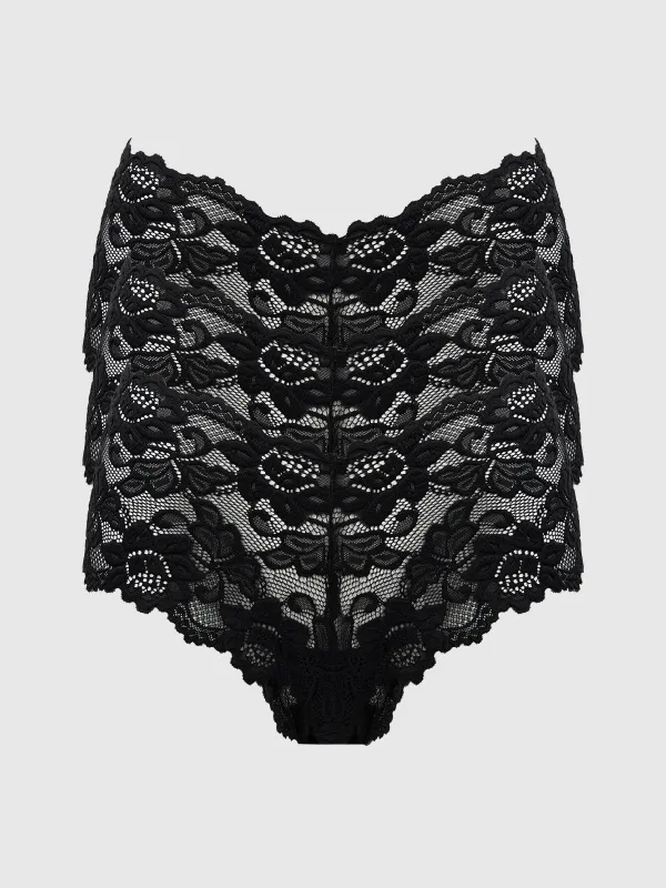 Jessica Lace Cheeky 3 Pack made by Frederick's of Hollywood