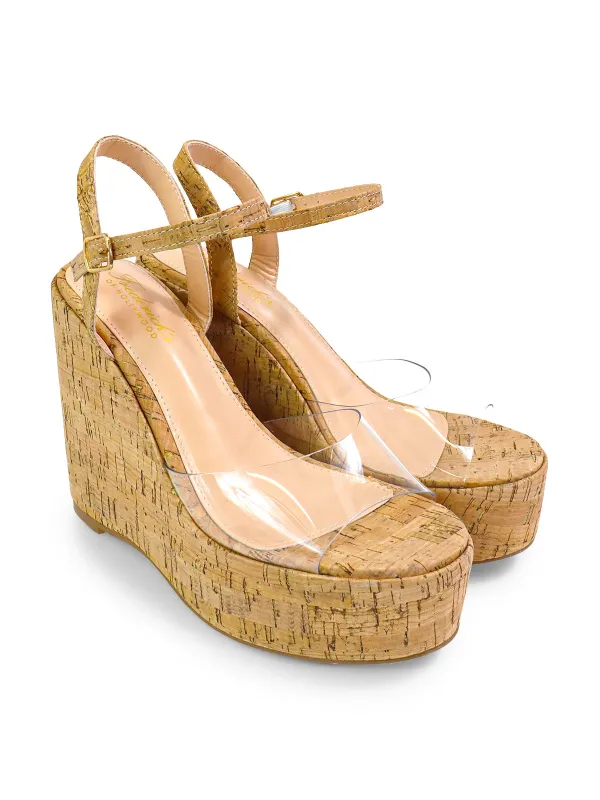 Tony Peep Toe Wedges sold by Frederick's of Hollywood