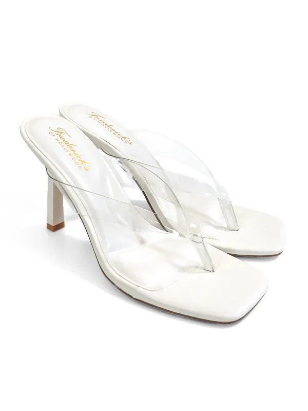 Annabelle Thong Sandal made by Frederick's of Hollywood