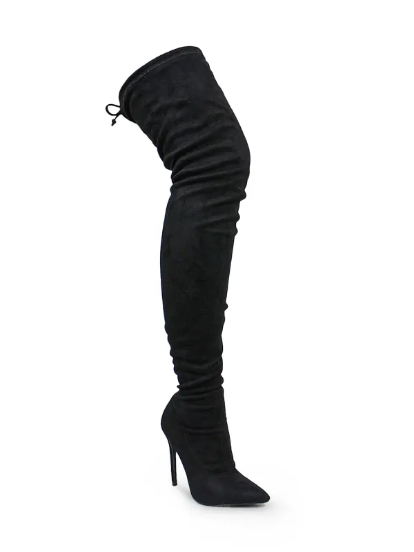Heidi Stretch Boots sold by Frederick's of Hollywood
